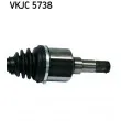 Arbre de transmission SKF VKJC 5738 - Visuel 3