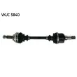 Arbre de transmission SKF VKJC 5840 - Visuel 1