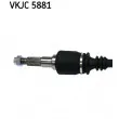 Arbre de transmission SKF VKJC 5881 - Visuel 2