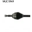 Arbre de transmission SKF VKJC 5949 - Visuel 2