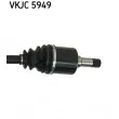 Arbre de transmission SKF VKJC 5949 - Visuel 3