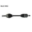 Arbre de transmission SKF VKJC 5953 - Visuel 1