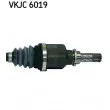 Arbre de transmission SKF VKJC 6019 - Visuel 3