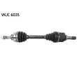 Arbre de transmission SKF VKJC 6035 - Visuel 1