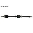 Arbre de transmission SKF VKJC 6038 - Visuel 1