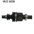 Arbre de transmission SKF VKJC 6038 - Visuel 3