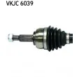 Arbre de transmission SKF VKJC 6039 - Visuel 2