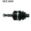 Arbre de transmission SKF VKJC 6049 - Visuel 2