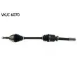 Arbre de transmission SKF VKJC 6070 - Visuel 1