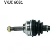 Arbre de transmission SKF VKJC 6081 - Visuel 2