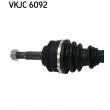 Arbre de transmission SKF VKJC 6092 - Visuel 2