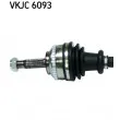 Arbre de transmission SKF VKJC 6093 - Visuel 2