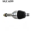 Arbre de transmission SKF VKJC 6099 - Visuel 2