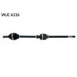 Arbre de transmission SKF VKJC 6116 - Visuel 1