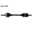 Arbre de transmission SKF VKJC 6158 - Visuel 1