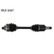 Arbre de transmission SKF VKJC 6167 - Visuel 1