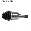 Arbre de transmission SKF VKJC 6174 - Visuel 3