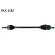 Arbre de transmission SKF VKJC 6182 - Visuel 1