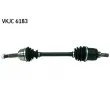 Arbre de transmission SKF VKJC 6183 - Visuel 1