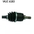 Arbre de transmission SKF VKJC 6183 - Visuel 3