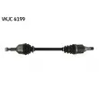 Arbre de transmission SKF VKJC 6199 - Visuel 1