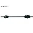Arbre de transmission SKF VKJC 6343 - Visuel 1