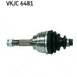 Arbre de transmission SKF VKJC 6481 - Visuel 2