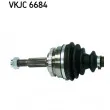 Arbre de transmission SKF VKJC 6684 - Visuel 2