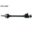 Arbre de transmission SKF VKJC 6686 - Visuel 1