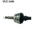 Arbre de transmission SKF VKJC 6686 - Visuel 2
