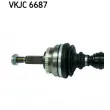Arbre de transmission SKF VKJC 6687 - Visuel 2