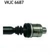 Arbre de transmission SKF VKJC 6687 - Visuel 3