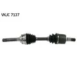 Arbre de transmission SKF VKJC 7137 - Visuel 1