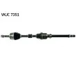 Arbre de transmission SKF VKJC 7351 - Visuel 1