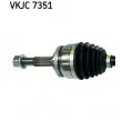 Arbre de transmission SKF VKJC 7351 - Visuel 2