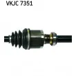 Arbre de transmission SKF VKJC 7351 - Visuel 3
