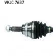 Arbre de transmission SKF VKJC 7637 - Visuel 2