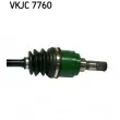 Arbre de transmission SKF VKJC 7760 - Visuel 3
