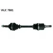 Arbre de transmission SKF VKJC 7881 - Visuel 1