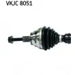 Arbre de transmission SKF VKJC 8051 - Visuel 2