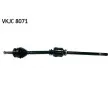 Arbre de transmission SKF VKJC 8071 - Visuel 1