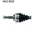 Arbre de transmission SKF VKJC 8102 - Visuel 2