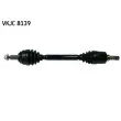 Arbre de transmission SKF VKJC 8139 - Visuel 1