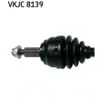 Arbre de transmission SKF VKJC 8139 - Visuel 2