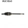 Arbre de transmission SKF VKJC 8143 - Visuel 3