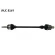 Arbre de transmission SKF VKJC 8149 - Visuel 1