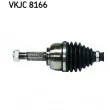 Arbre de transmission SKF VKJC 8166 - Visuel 2