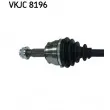 Arbre de transmission SKF VKJC 8196 - Visuel 2