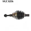 Arbre de transmission SKF VKJC 8206 - Visuel 2