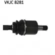 Arbre de transmission SKF VKJC 8281 - Visuel 3